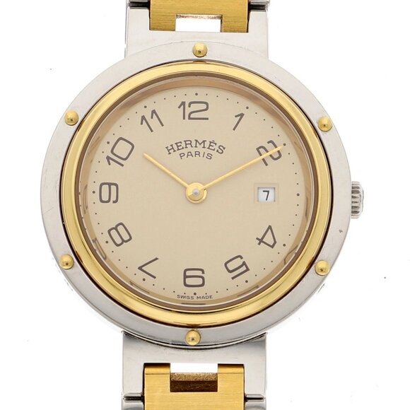 HERMES Watches Stainless Steel/GF Quartz - Picture 1 of 9